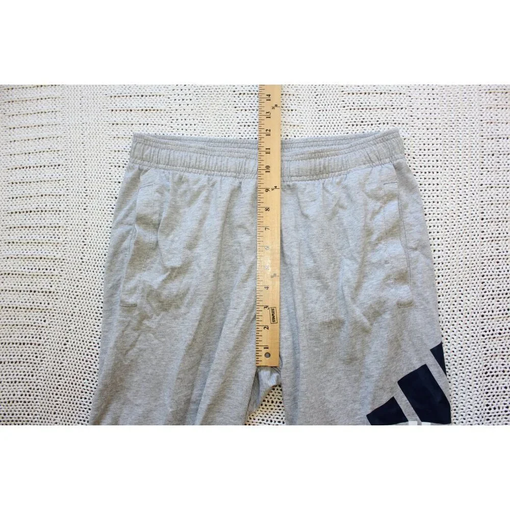 Adidas Essentials Performance Men's Jogger Logo Pants Size Medium Grey Pull on